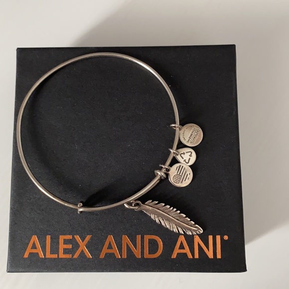 Alex and Ani Bracelets — Sugar Skull, feather & path of life - Picture 3 of 4